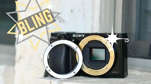 Make Your A6000 Mount Tough & Golden!