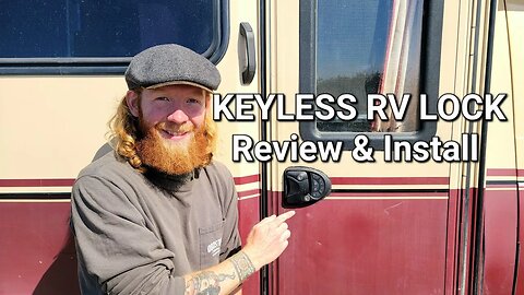 Keyless RV Lock Review & Install || RVLOCK || Van Build