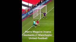 Harry Maguire insane moments // Manchester United-football #viral #football #manutd #maguire #epl