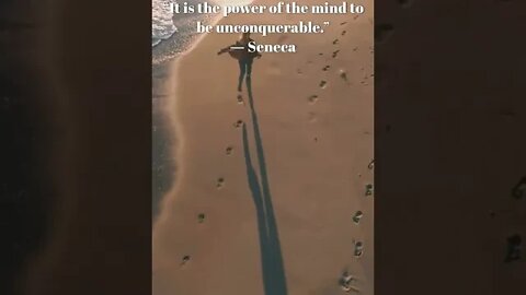 “It is the power of the mind to be unconquerable.”― Seneca #shorts #trendingshorts #travel