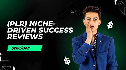 (PLR) Niche-Driven Success Reviews | how to online earning 2023