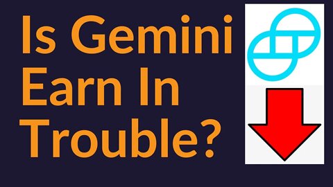 Is "Gemini Earn" In Trouble?