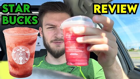 Starbucks FROZEN Strawberry Acai Lemonade Refresher Review