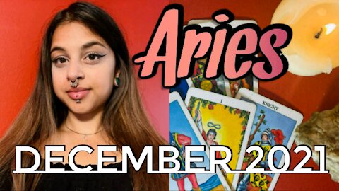 Aries December 2021 | What Are You Feeling Guided To Do?- Aries Monthly Tarot Reading