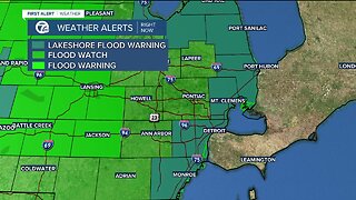 Rain expected much of the day for metro Detroit