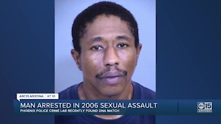 Phoenix police arrest man in 2006 sexual assault