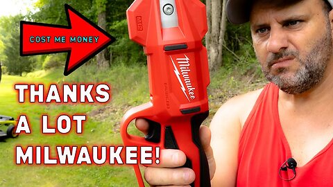 Milwaukee Tool just cost me A LOT OF MONEY! Thanks for nothing Milwaukee Tool!