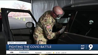 AZ National Guard in the battle against COVID