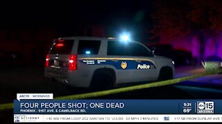 1 dead, 3 hurt after shooting near 91st Avenue and Camelback Road