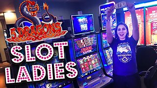 🔥5 Dragons MYSTERY PICK! 🔥Melissa BONU$! | Slot Ladies