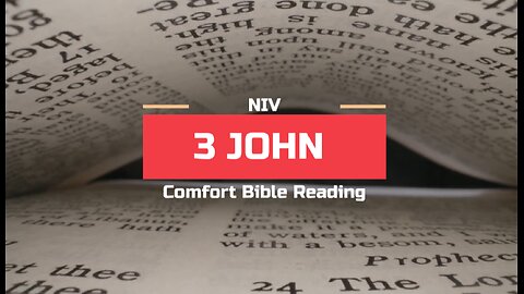 Book of 3 John: Reading the Book of 3 John ( NIV )
