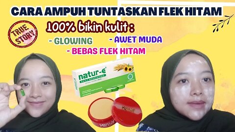 CUKUP 2 BAHAN TERBUKTI AMPUH MENGHILANGKAN FLEK HITAM