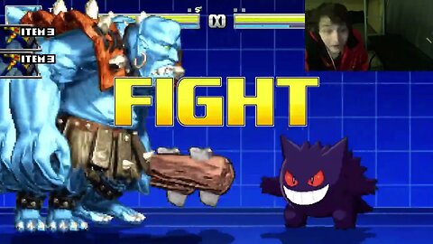 Trolls VS Gengar The Ghost Type Pokemon On The Hardest Difficulty In An Epic Battle In MUGEN