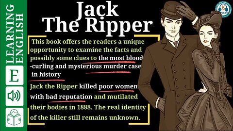 learning english through stories level 3 🍁 Jack the Ripper