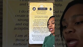 CHAKRA FOCUS 🧘🏾‍♀️ #tarot #spirituality #shorts #mindfulness #chakra #lightworker