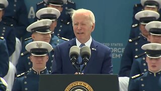 Biden Tells Air Force Grads He Applied To Naval Academy, But There's No Record It Ever Happened