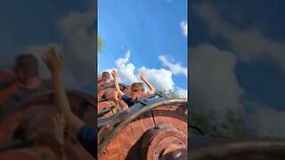 Disney World - Seven Dwarfs Mine Train #rollercoaster #disney #disneyworld