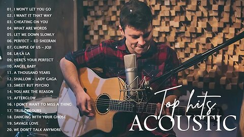 Top Hits English Songs Cover The Best Acoustic Covers Of Popular Songs 2023 New Songs 2023 Cover