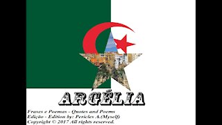 Bandeiras e fotos dos países do mundo: Argélia [Frases e Poemas]