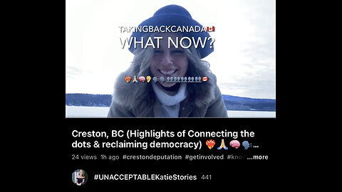 CRESTON, BC follow up ❤️‍🔥Highlights of Connecting the dots & reclaiming democracy