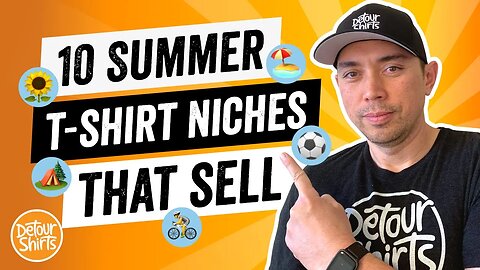 10 Summer T-Shirt Niches That Sell on Amazon..Some of the Best TShirt Niches for Print on Demand