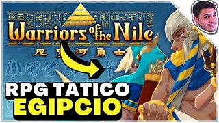 Tu NAO VIU Rpg Tático Inspirado no EGITO | Warriors of the Nile