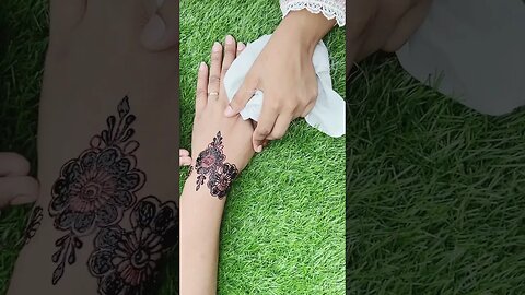 tattoo mehndi design #indianmehndi #henna #hennatattoo #handmehndi #temporarytattoo #mehendi