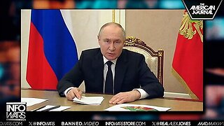 Putin Blames West For Terror Attack