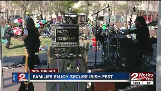 Families enjoy secure Irish Fest