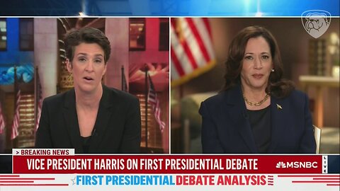 Debate Fallout: Rachel Maddow, Kamala Harris Do Cleanup On Late-Term Abortions