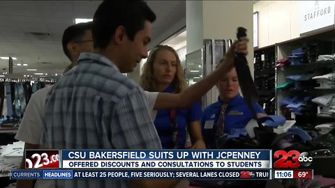 CSU Bakersfield 'Suit Up' with JCPenney