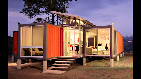 A Beautifully Designed Home Using Shipping Containers