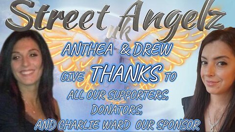 ANTHEA & DREW GIVE THANKS TO ALL OUR SUPPORTERS, DONATORS & CHARLIE WARD OUR SPONS0R