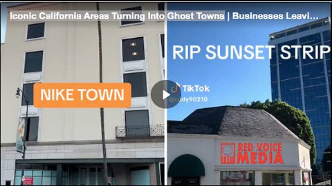 Iconic California Areas Turning Into Ghost Towns