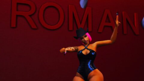 Nicki Minaj | Super Freaky Girl | Sims 4 Style