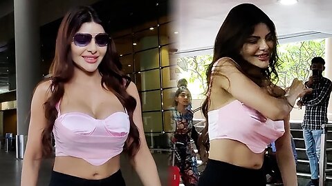 0ops! Sherlyn Chopra's Awkward Moment Revealed at Mumbai Airport 🤩🔥📸✈️