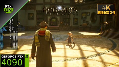 Hogwarts Legacy | RTX 4090 | 4K DLSS 3, Ray Tracing ON, Ultra Settings | Ryzen 7 5800X3D