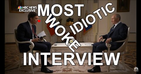 MOST IDIOTIC & WOKE interview EVER!
