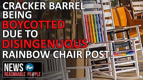 Cracker Barrel Follows in Targets Footsteps with Rainbow Rocking Chair