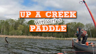 S2:E15 Up a Creek without a Paddle & a Northern Pike Haul | Kids Outdoors