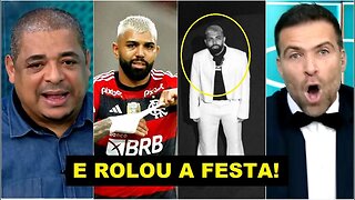 "E EU TE FALO MAIS: É CAPAZ de o Gabigol..." FESTA faz Pilhado VESTIR TERNO e Vampeta FALAR TUDO!