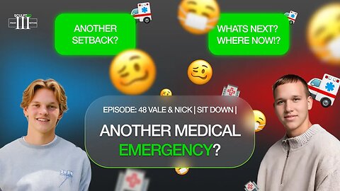 Another medical emergency for Nick? Set back after set back | Whats next | Sit down with Vale & Nick