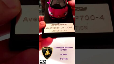 Lamborghini Aventador LP 700-4 - GT Autos 1/43