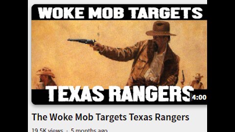 The Woke Mob Targets Texas Rangers