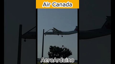 Watch Air Canada Express #Aircarft Landing #Fly #Aviation #AeroArduino
