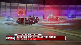 Suspects arrested after police chase starts in Waukesha, ends in crash in Milwaukee