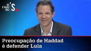 Em debate na Globo, Haddad "passa pano" para Lula após fala preconceituosa
