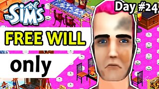 Can Sims Survive 30 Days of FREE WILL? Sims 1