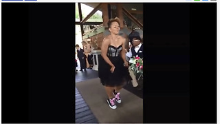 This Wedding Party Wowed Guests With Their Epic Dancing Entrance