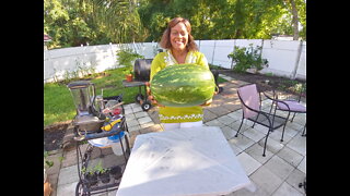 Healthy Watermelon Beet Juice From My Garden #4